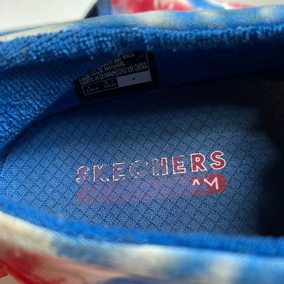 SKECHERS hippie tie dye sneakers, size 8.5 - Picture 6 of 6